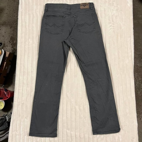 Wrangler 31x30 Gray Straight Fit Pants - Picture 2 of 8